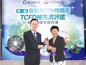 臺灣企銀TCFD報告書 獲評鑑績優
