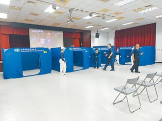 金山宮廟漂在水面 三芝預防撤離80人