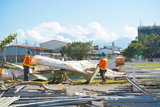 颱風重創高屏 全民運場地受損