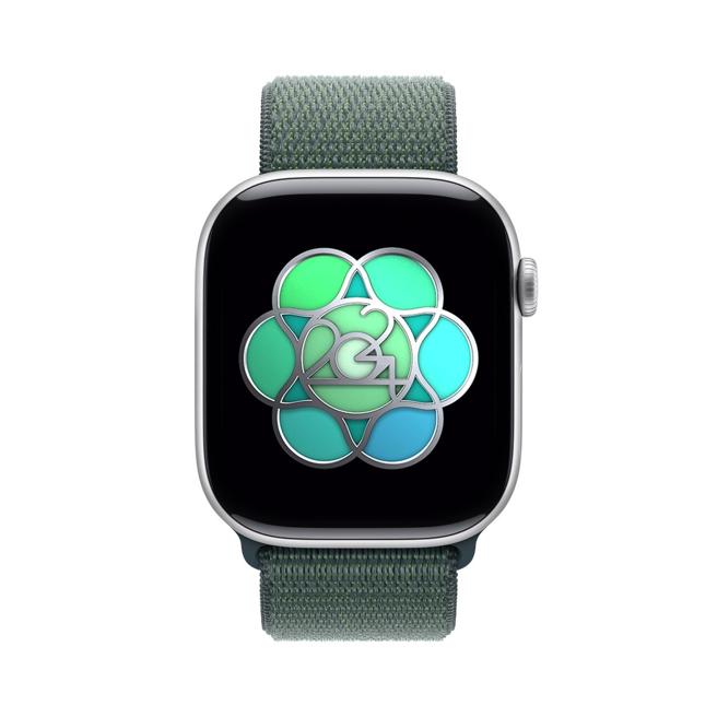 于10月10日利用Apple Watch的正念App将可获得限量版的全新奖章。（Apple提供）