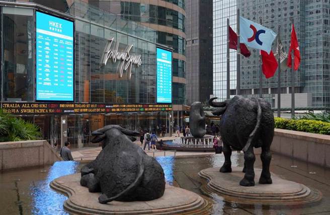 港股大跌。示意图／中新社