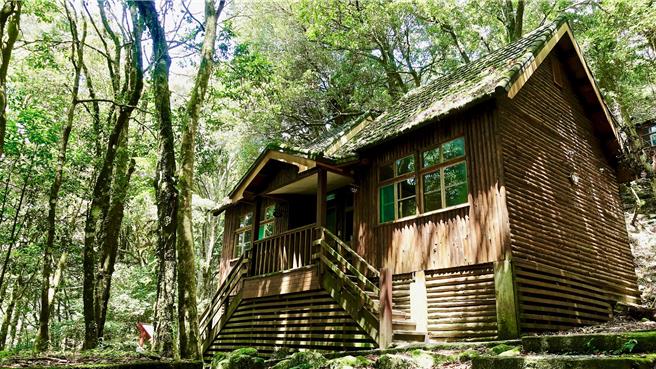 大雪山小木屋。（林业署提供／李京升台中传真）