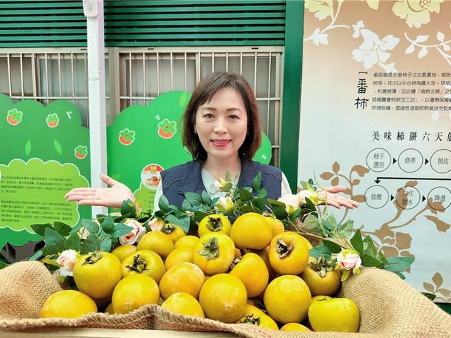 柿子红了！嘉义县番路乡年度柿子季将于10月12日至10月20日连续两周六、日盛大举办。（番路乡农会提供／吕妍庭嘉义传真）