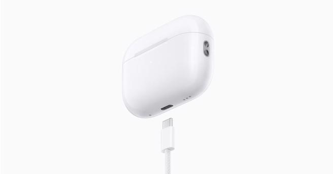 蘋果（Apple）無線耳機AirPods Pro（第二代）。（資料照／蘋果提供）