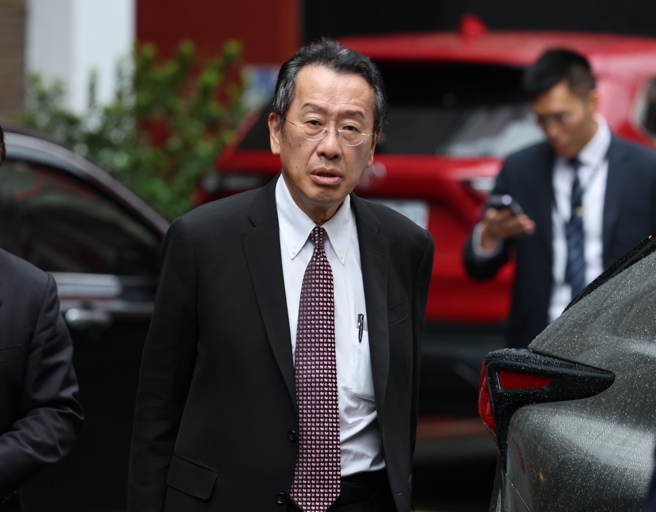 国防部长顾立雄8日赴立法院备询。（姚志平摄）