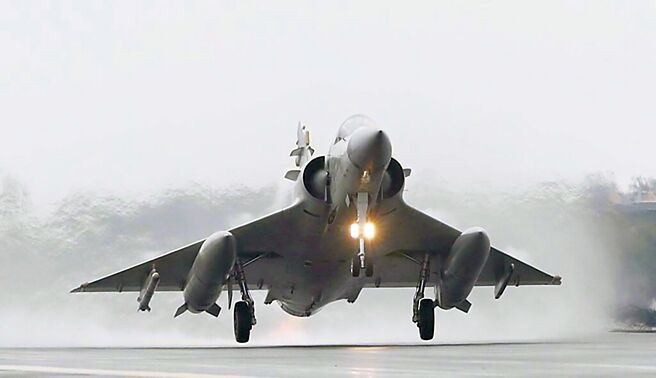 幻象2000戰機。（本報資料照片）