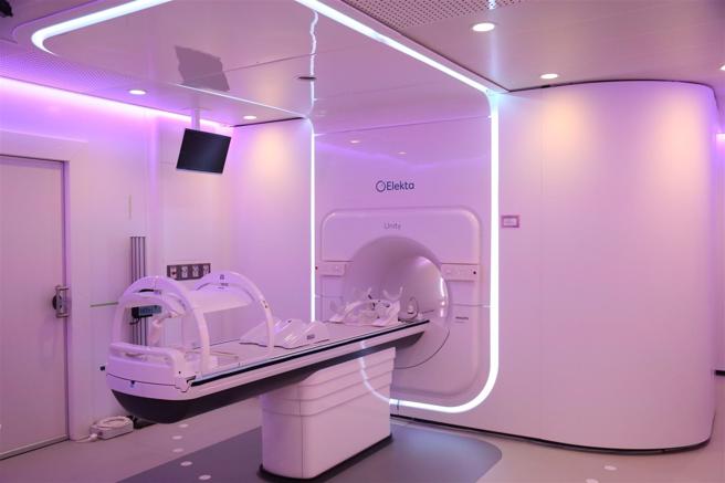  三军总医院引进全国首臺「1.5T高阶磁振刀」为患者提供更好的治疗选择，守护国人的健康。（记者简廷哲摄）