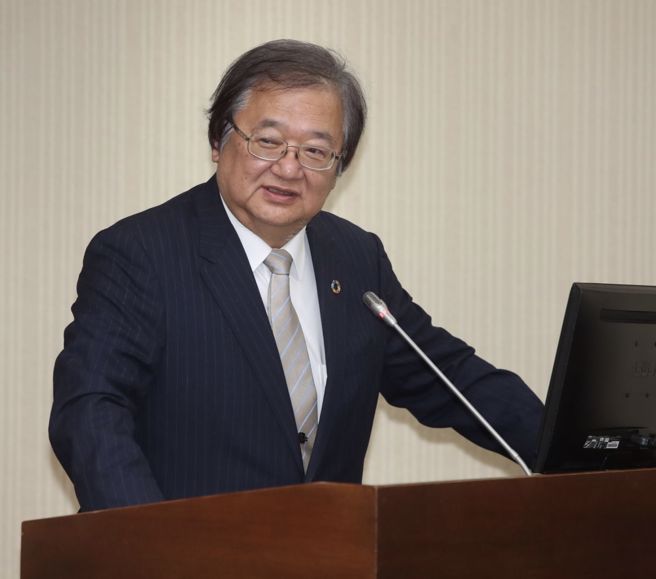 衛生福利部長邱泰源9日前往立法院備詢。（陳君瑋攝）