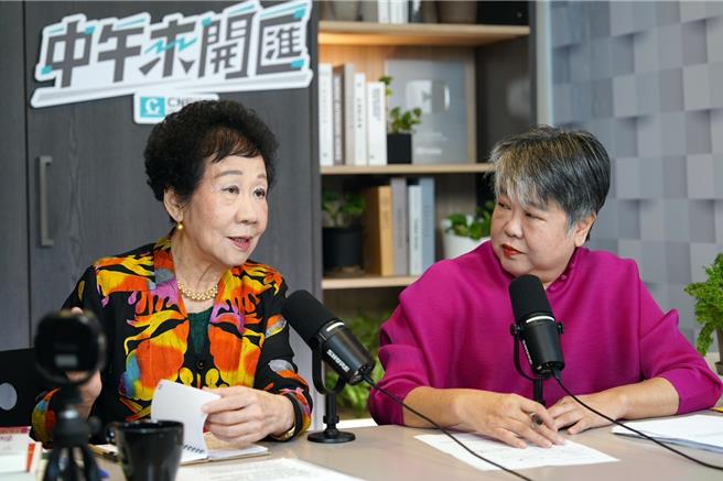 評賴清德「祖國論」像《國王的新衣》　呂秀蓮盼三軍統帥更謹慎發言。《中午來開匯》提供