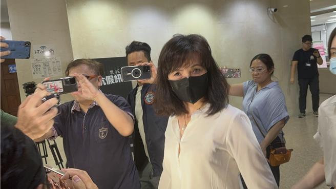 柯首度参选市长时的竞选总部主任周芳如。（图赖佩璇摄）