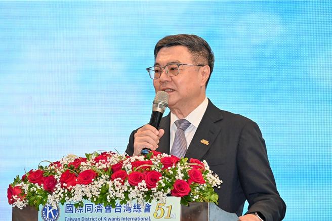 行政院長卓榮泰今（9）日出席同濟會第51屆總會長交接暨理監事就職宣誓典禮。（行政院提供）