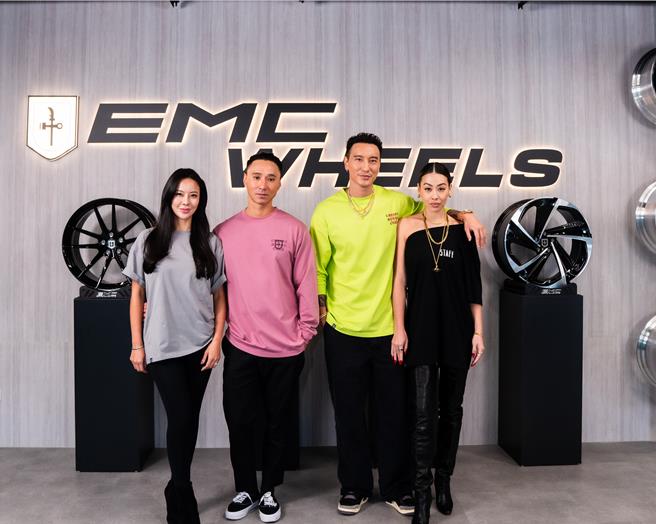 王阳明与老友Ryan生活品牌EMC创立5年，总部旗舰展间举办开幕活动。（EMC提供）