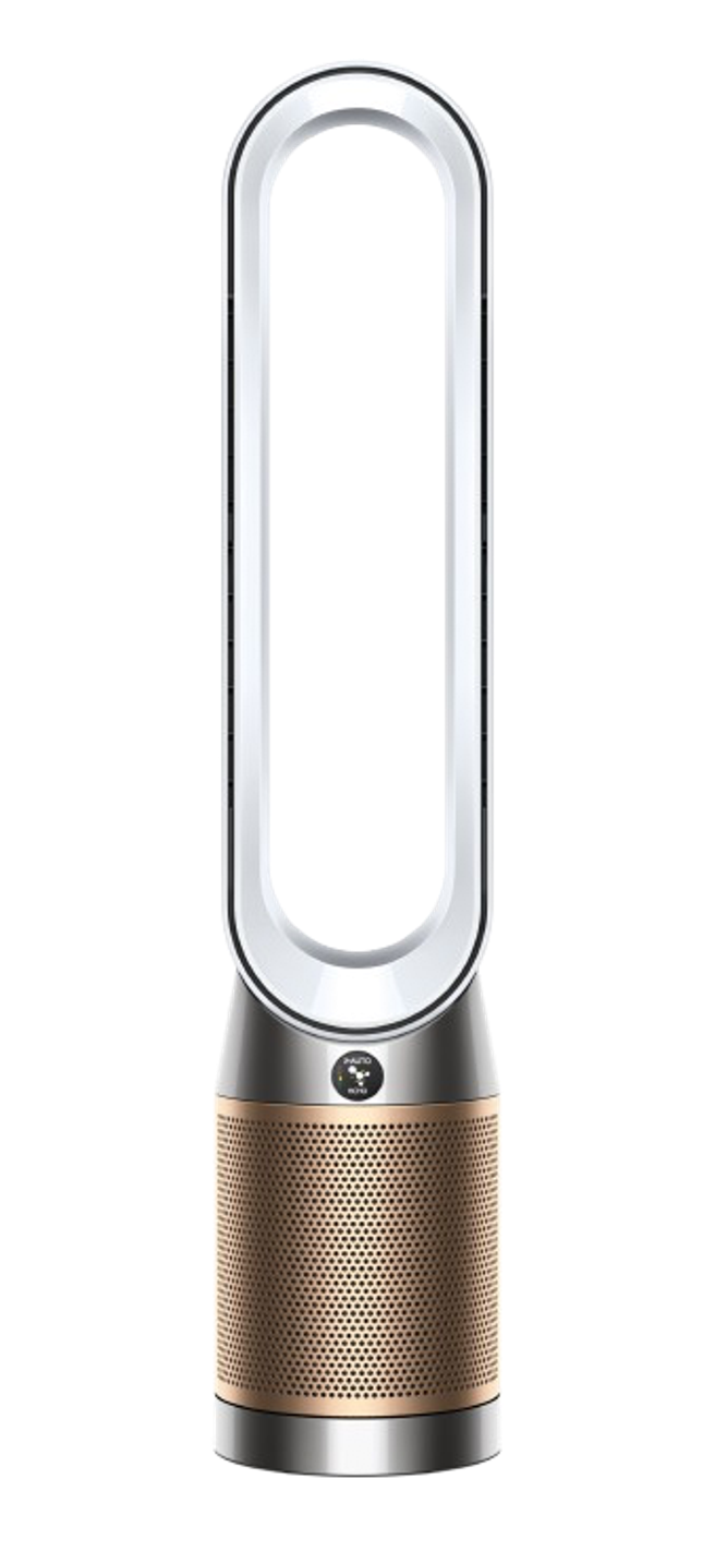 Dyson Purifier Cool De-NOx 甲醛NOx侦测凉风空气清净机TP12白金色，建议售价2万5900元。（Dyson提供）