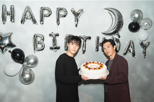 黄尚禾、唐振刚举办联合庆生会与粉丝同乐。（图／米珞安影业提供）