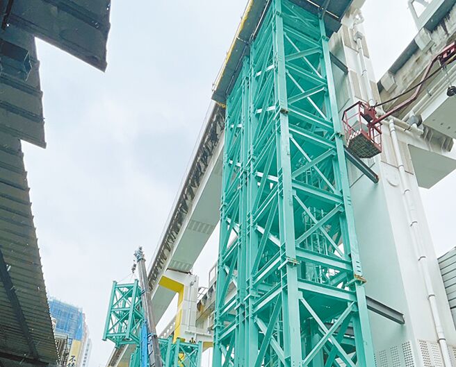 环状线受0403花莲大地震影响断轨已半年，新北市捷运局拚2024年底完成修復，但第三方鑑定结果报告迄今尚未出炉。（新北市捷运局提供／陈慰慈新北传真）