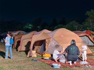 彰化戶外國慶日好嗨！露營夜宿後千人健行遊八堡圳