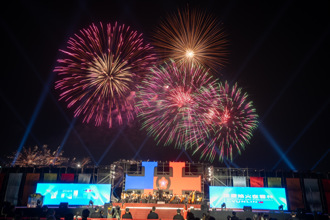 影》史上最長！41分鐘國慶焰火在雲林 現場畫面超精彩