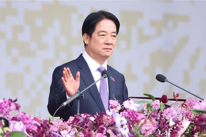 總統賴清德在113年國慶大會中的文告中提到「穩定供電」，學者認為是意識到供電不穩才會提出。（圖／陳俊吉攝）