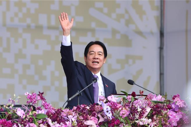 113年中華民國國慶10日舉行，賴清德總統（見圖）發表談話。（杜宜諳攝）