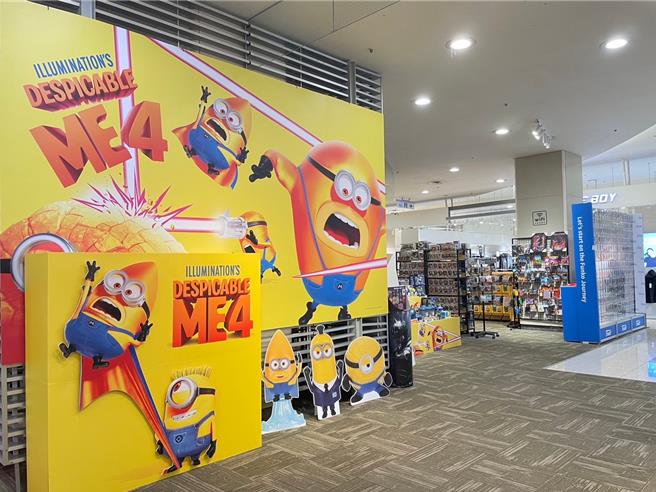 Global Mall新北中和店周年庆推「私货潮玩市集」，集结多款热门IP共上千款公仔及周边。（Global Mall提供／朱世凯台北传真）