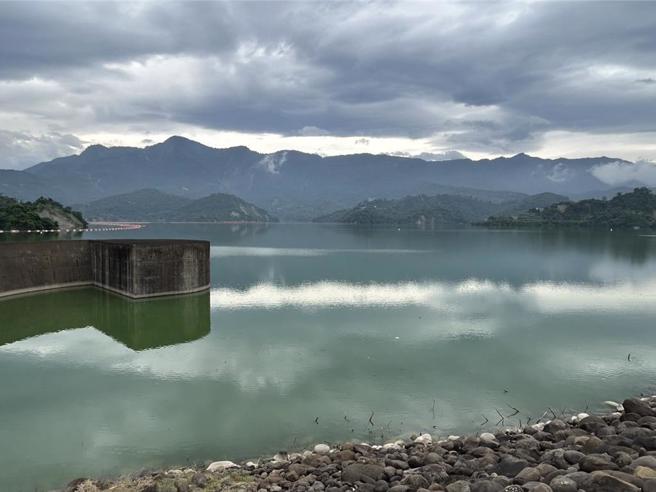 南部水庫「滿庫大三元」，曾文水位衝破230公尺，颱後新高。（圖為曾文水庫／南水分署提供）