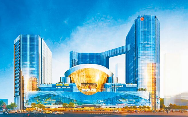 南港LaLaport開幕時程確定延後。（三井提供）
