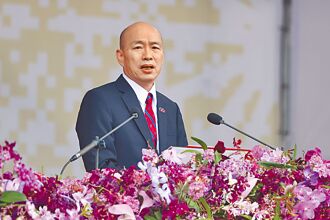 让世界知道中华民国存在 韩国瑜致词 蓝讚有胆识