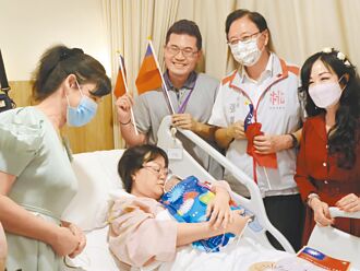 矽谷返台待產 喜獲國慶寶寶