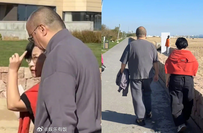 窦唯近照曝光。（图／翻摄自娱乐有饭微博）