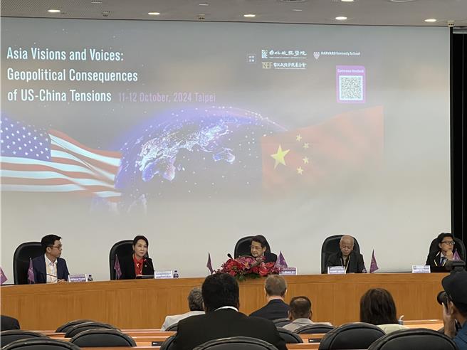 「亚洲角度与声音：美中紧张下的地缘政治结果」论坛。（蔡宗颖摄）