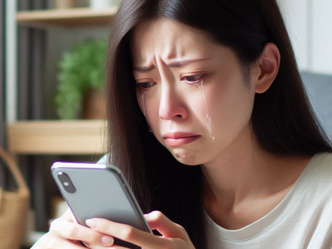 小美于113年农历新年期间至5月间，使用阿德交付的旧手机进行调查，并发现阿德与阿芳几乎每日互传亲密讯息，两人还多次私下幽会发生性行为，甚至拍摄亲密床照。（示意图、与本案无关／AI生成）