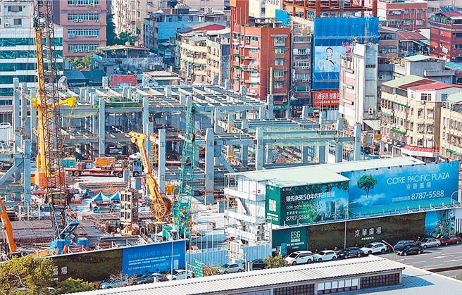 京華城土地目前遭扣押中。（資料照，羅永銘攝）
