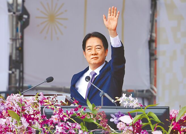 113年国庆大会，赖清德总统发表谈话。（陈俊吉摄）