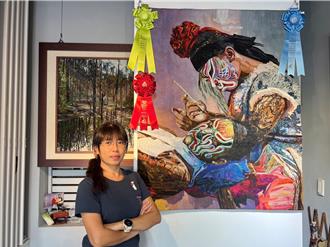 北港拼布達人揚名國際！「官將首」勇奪美國3大獎