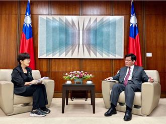 林佳龍會見廖達琪   肯定民主基金會二軌外交