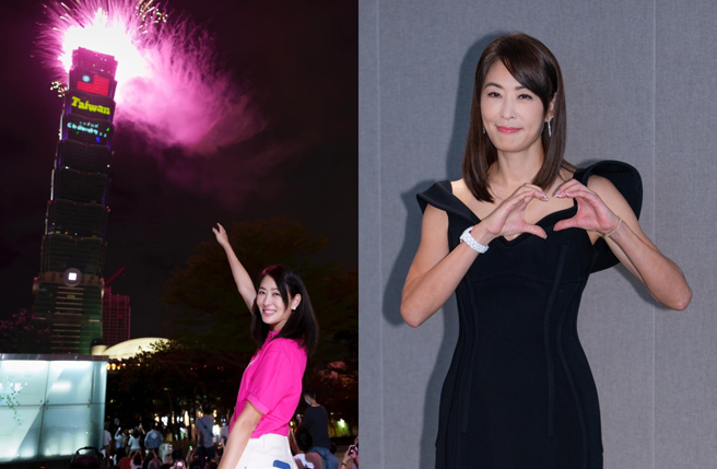 賈永婕日前發文分享101國慶煙火從無到有秘辛。（圖／翻攝自賈永婕的跑跳人生臉書；中時資料照）