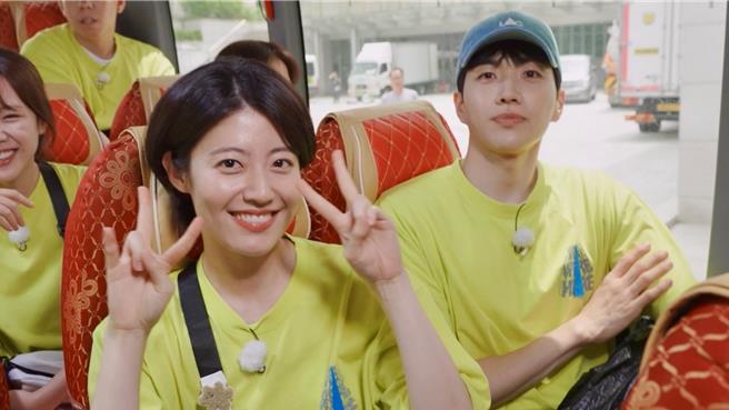 南志炫（左）跟姜勳因拍戲認識。（中天綜合台提供）