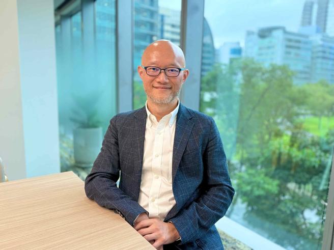 LINE台湾暨LINE TV执行长陈立人认为LINE TV提供的大数据可让创作团队更精准掌握观眾喜好。（古明弘摄）