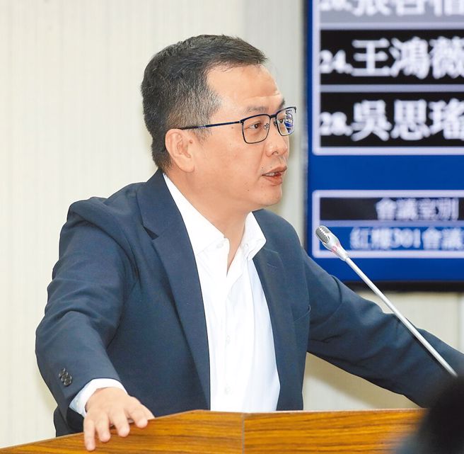 国民党立委罗智强。（资料照片，刘宗龙摄）