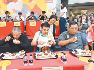 彰化大胃王 21秒吞1碗爌肉飯