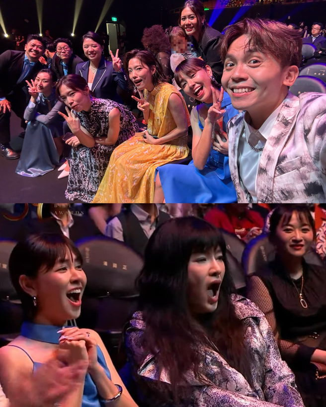 宇珊分享出席廣播金鐘獎典禮的照片。（圖／翻攝自宇珊IG）