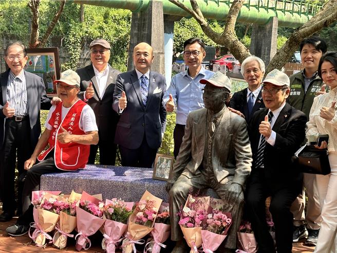 台中市新社區白冷圳通水今年邁入第92周年，造福東勢、新社、石岡3區，地方13日舉辦文化祭紀念活動。（江啟臣國會辦公室提供／李京昇台中傳真）