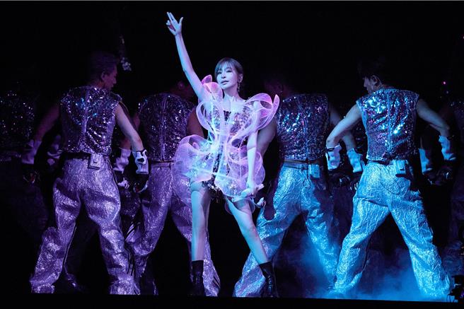 王心凌13日在小巨蛋开唱。（天晴娱乐／宽宏艺术提供）