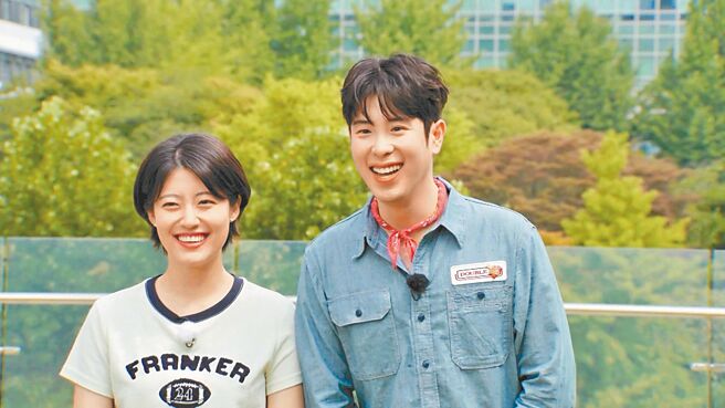 南志铉（左）、表志勋是律政剧《好搭檔》的CP。（中天综合台提供）