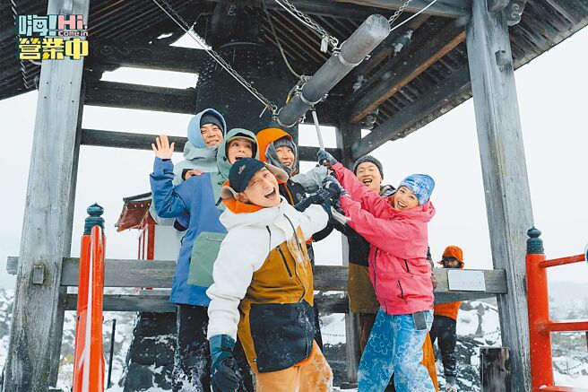 《嗨！营业中》浩子、吴映洁、姚元浩、莎莎、郭泓志、张立东。（摘自官方脸书）