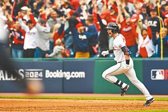 MLB》湯瑪斯滿貫炮 守護者打虎晉級
