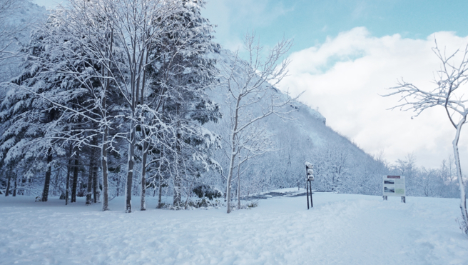 北海道即将在周末迎来冷气团，有机会降下初雪。（示意图。图：shutterstock/达志）