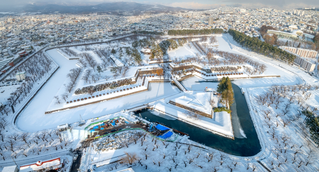 北海道冬季景色怡人，也是国人常去的赏雪胜地。（示意图。图：shutterstock/达志）