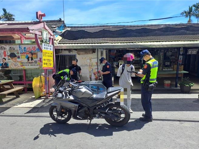 中埔分局统计台3线路段今年1到9月交通违规举发件数总计共2340件。(中埔分局提供／吕妍庭嘉义传真)