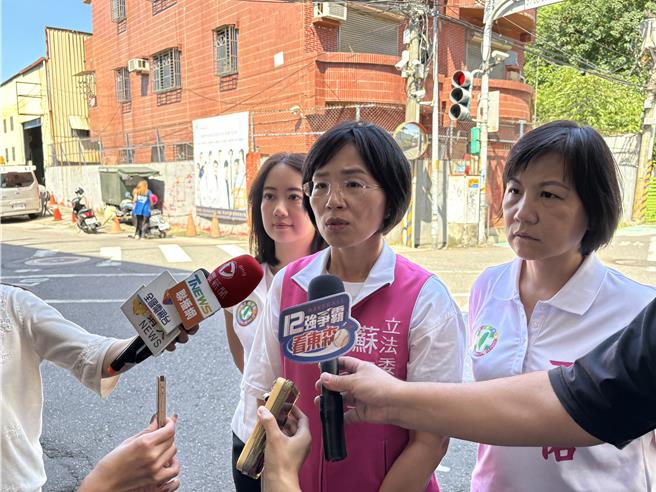 基隆市「罷樑」案昨（13）日以不同意罷免收場，被外界解讀是曾任基隆市長、傳有意參選新北市長的林右昌再輸一次。對此有意參選新北市長的立法委員蘇巧慧強調，罷樑非民進黨主導，坦承「頂多給予一些協助」，認為把所有結果歸咎在一個人身上不公道也不公允。（柯毓庭攝）